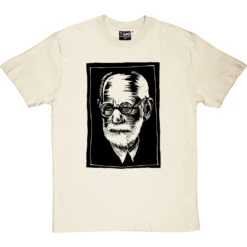 Sigmund Freud Woodcut T-Shirt 35 Sigmund Freud Woodcut T-Shirt -ThinkWear Collective Sales sigmund freund tshirt 1 naturaltshirt