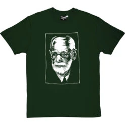 Sigmund Freud Woodcut T-Shirt 38 Sigmund Freud Woodcut T-Shirt -ThinkWear Collective Sales sigmund freund tshirt 2 bottlegreentshirt