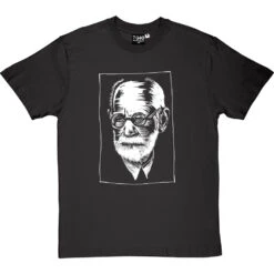 Sigmund Freud Woodcut T-Shirt 32 Sigmund Freud Woodcut T-Shirt -ThinkWear Collective Sales sigmund freund tshirt 2 charcoaltshirt