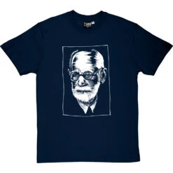 Sigmund Freud Woodcut T-Shirt 36 Sigmund Freud Woodcut T-Shirt -ThinkWear Collective Sales sigmund freund tshirt 2 navybluetshirt