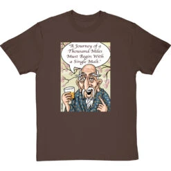 Single Malt T-Shirt -ThinkWear Collective Sales single malt tshirt hazelnuttshirt
