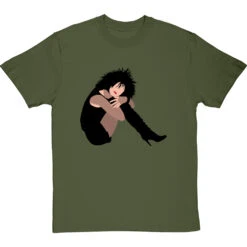 Siouxsie Sioux T-Shirt -ThinkWear Collective Sales siouxsie sioux large print tshirt olivetshirt