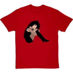 Siouxsie Sioux T-Shirt -ThinkWear Collective Sales siouxsie sioux large print tshirt redtshirt