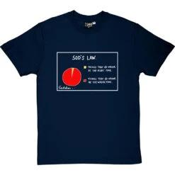 Sod's Law T-Shirt -ThinkWear Collective Sales sods law tshirt 2 navybluetshirt