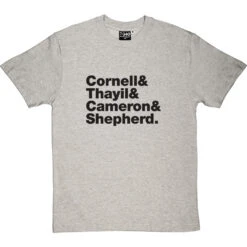 Soundgarden Line-Up T-Shirt -ThinkWear Collective Sales soundgarden line up tshirt 1 lightoxfordtshirt