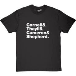 Soundgarden Line-Up T-Shirt -ThinkWear Collective Sales soundgarden line up tshirt 2 charcoaltshirt