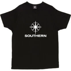 Southern Television T-Shirt -ThinkWear Collective Sales southern television tshirt 2 black mens v neck tshirt