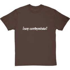¡Soy Corbynista! T-Shirt -ThinkWear Collective Sales soy corbynista tshirt 2 hazelnuttshirt