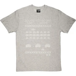 Space Invaders Knitting Pattern T-Shirt
