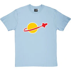 Space Logo T-Shirt -ThinkWear Collective Sales space logo tshirt skybluetshirt