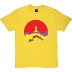 Space Shuttle T-Shirt -ThinkWear Collective Sales space shuttle tshirt yellowtshirt