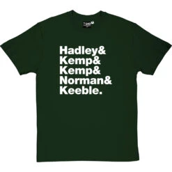 Spandau Ballet Line-Up T-Shirt -ThinkWear Collective Sales spandau ballet tshirt 2 bottlegreentshirt