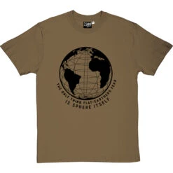 Sphere Itself T-Shirt -ThinkWear Collective Sales sphere itself tshirt 1 olivetshirt