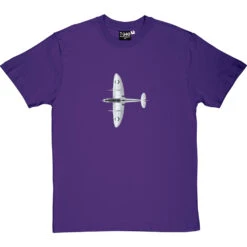 Supermarine Spitfire T-Shirt 29 Supermarine Spitfire T-Shirt -ThinkWear Collective Sales spitfire purpletshirt