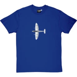 Supermarine Spitfire T-Shirt 17 Supermarine Spitfire T-Shirt -ThinkWear Collective Sales spitfire royalbluetshirt