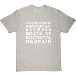 Split Seconds Of Amusement T-Shirt -ThinkWear Collective Sales split seconds of amusement tshirt 2 lightoxfordtshirt