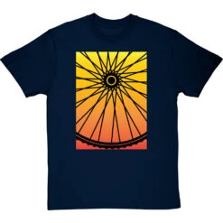 Spokes T-Shirt -ThinkWear Collective Sales spokes tshirt navybluetshirt