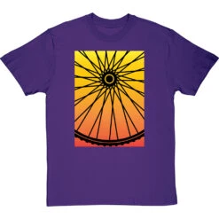 Spokes T-Shirt -ThinkWear Collective Sales spokes tshirt purpletshirt