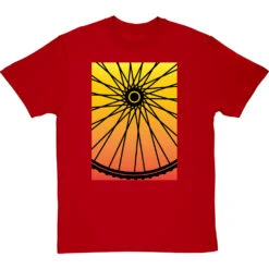 Spokes T-Shirt -ThinkWear Collective Sales spokes tshirt redtshirt