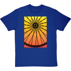 Spokes T-Shirt -ThinkWear Collective Sales spokes tshirt royalbluetshirt