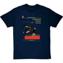 Sporting Classics: Seagulls And Trawlers By Eric Cantona T-Shirt -ThinkWear Collective Sales sporting classics seagulls and trawlers tshirt navybluetshirt