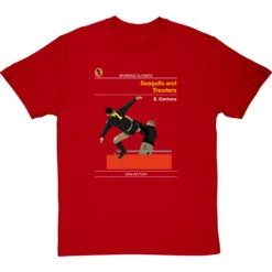 Sporting Classics: Seagulls And Trawlers By Eric Cantona T-Shirt -ThinkWear Collective Sales sporting classics seagulls and trawlers tshirt redtshirt