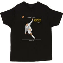 Sporting Classics: The Art Of Perfection By Zinedine Zidane T-Shirt -ThinkWear Collective Sales sporting classics the art of perfection tshirt black mens v neck tshirt