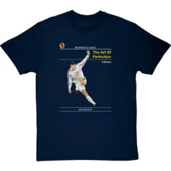 Sporting Classics: The Art Of Perfection By Zinedine Zidane T-Shirt -ThinkWear Collective Sales sporting classics the art of perfection tshirt navybluetshirt