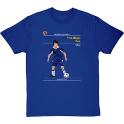 Sporting Classics: The Magic Box By Gianfranco Zola T-Shirt -ThinkWear Collective Sales sporting classics the magic box tshirt royalbluetshirt