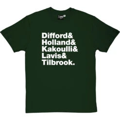 Squeeze Line-Up T-Shirt -ThinkWear Collective Sales squeeze tshirt 2 bottlegreentshirt