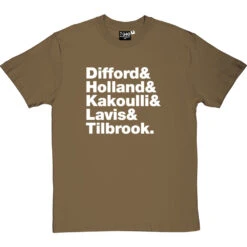 Squeeze Line-Up T-Shirt -ThinkWear Collective Sales squeeze tshirt 2 olivetshirt