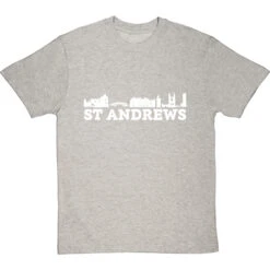 St Andrews Landmarks T-Shirt -ThinkWear Collective Sales st andrews landmarks tshirt 2 lightoxfordtshirt