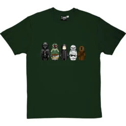 Star Wars Matryoshka Dolls: Dark Side T-Shirt 21 Star Wars Matryoshka Dolls: Dark Side T-Shirt -ThinkWear Collective Sales star wars dolls dark side tshirt bottlegreentshirt