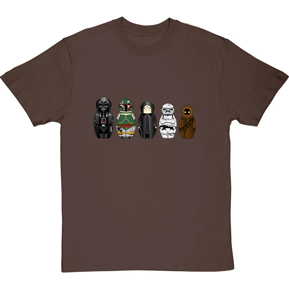 Star Wars Matryoshka Dolls: Dark Side T-Shirt 12 Star Wars Matryoshka Dolls: Dark Side T-Shirt - Image 12