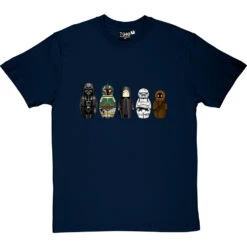 Star Wars Matryoshka Dolls: Dark Side T-Shirt 23 Star Wars Matryoshka Dolls: Dark Side T-Shirt -ThinkWear Collective Sales star wars dolls dark side tshirt navybluetshirt