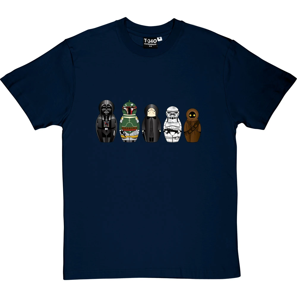 Star Wars Matryoshka Dolls: Dark Side T-Shirt 9 Star Wars Matryoshka Dolls: Dark Side T-Shirt - Image 9