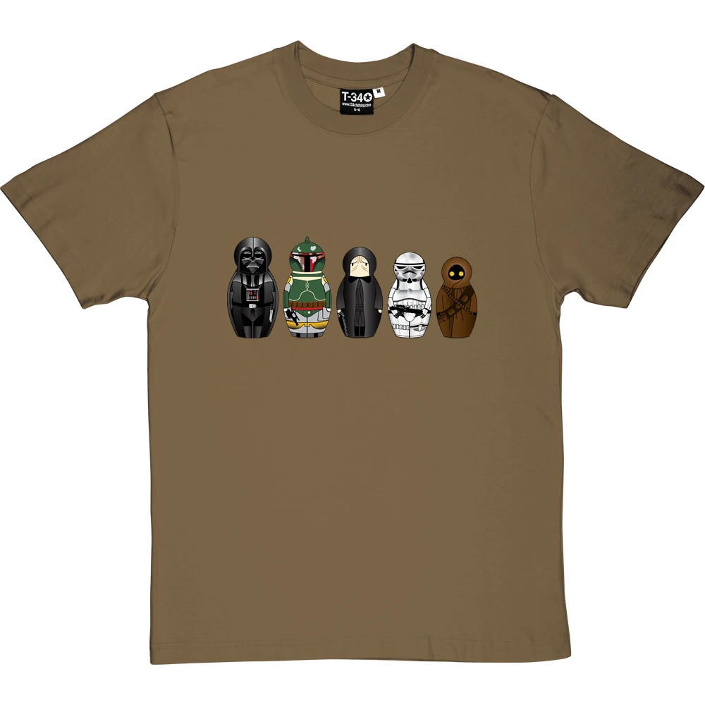 Star Wars Matryoshka Dolls: Dark Side T-Shirt 11 Star Wars Matryoshka Dolls: Dark Side T-Shirt - Image 11