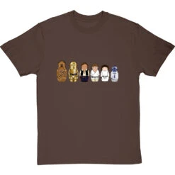 Star Wars Matryoshka Dolls: Rebels T-Shirt -ThinkWear Collective Sales star wars dolls rebels tshirt hazelnuttshirt