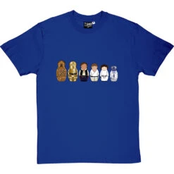 Star Wars Matryoshka Dolls: Rebels T-Shirt -ThinkWear Collective Sales star wars dolls rebels tshirt royalbluetshirt
