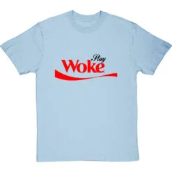 Stay Woke T-Shirt -ThinkWear Collective Sales stay woke tshirt 5 skybluetshirt
