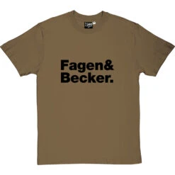 Steely Dan Line-Up T-Shirt -ThinkWear Collective Sales steely dan tshirt 1 olivetshirt