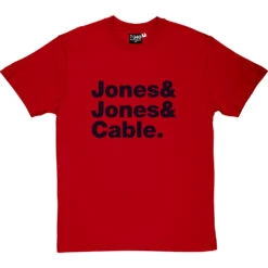 Stereophonics Line-Up T-Shirt -ThinkWear Collective Sales stereophonics line up tshirt 1 redtshirt