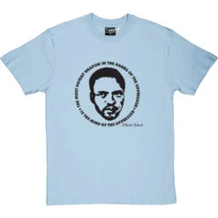 Steve Biko T-Shirt -ThinkWear Collective Sales steve biko tshirt skybluetshirt
