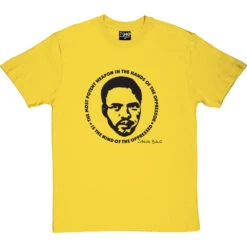 Steve Biko T-Shirt -ThinkWear Collective Sales steve biko tshirt yellowtshirt