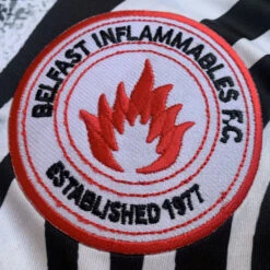 Inspired By Stiff Little Fingers: Jake Burns Football Shirt -ThinkWear Collective Sales stiff little fingers jake burns football shirt design alt2 1000x1000 1