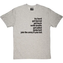 Subterranean Homesick Blues T-Shirt -ThinkWear Collective Sales subterranian homesick blues tshirt 1 lightoxfordtshirt