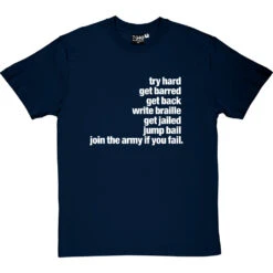 Subterranean Homesick Blues T-Shirt -ThinkWear Collective Sales subterranian homesick blues tshirt 2 navybluetshirt