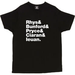 Super Furry Animals Line-Up T-Shirt -ThinkWear Collective Sales super furry animals line up tshirt 2 black mens v neck tshirt