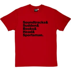 Swell Maps Line-Up T-Shirt 28 Swell Maps Line-Up T-Shirt -ThinkWear Collective Sales swell maps line up tshirt 1 redtshirt