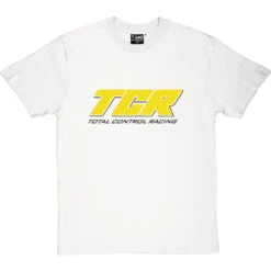 T.C.R. - Total Control Racing T-Shirt -ThinkWear Collective Sales tcr tshirt 1 whitetshirt